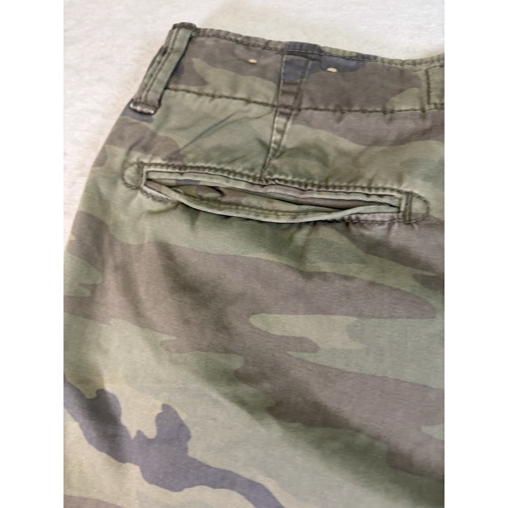 American Eagle Women's 28/30 Camo Camouflage Pants Cotton Slim/Straight - Picture 6 of 11